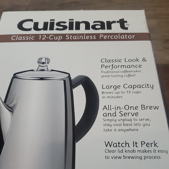 ✳️NIB 12 CUP PERCOLATOR - Picture 8 of 9